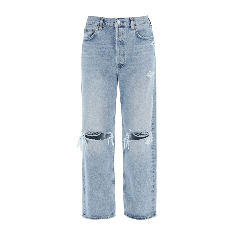 Agolde Straight Jeans Blue