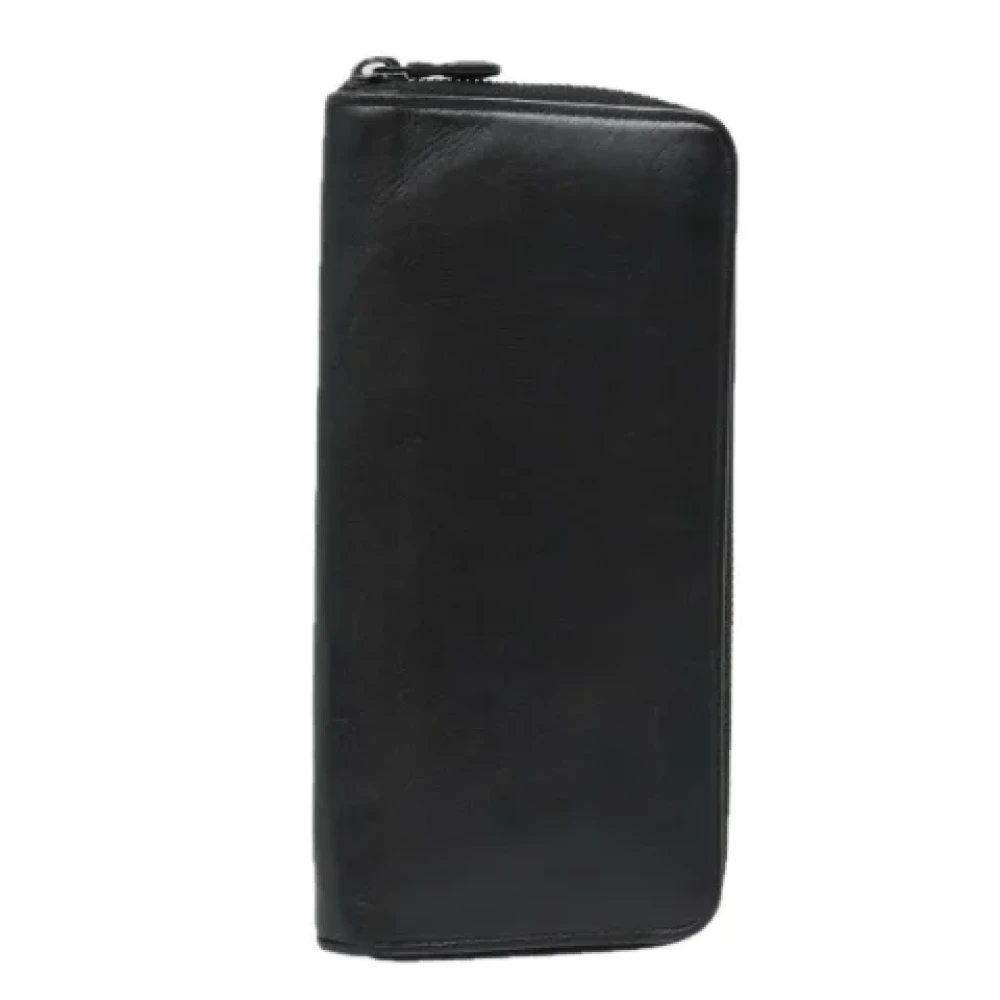 Louis Vuitton Vintage Pre-owned Leather wallets Black Dames