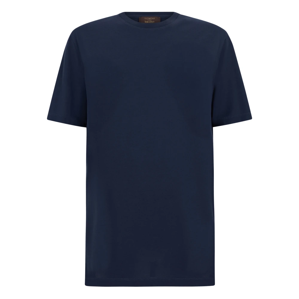 Slowear Uomo Blu - T-Shirt Icecotton Slim-Fit - Tops - Xl