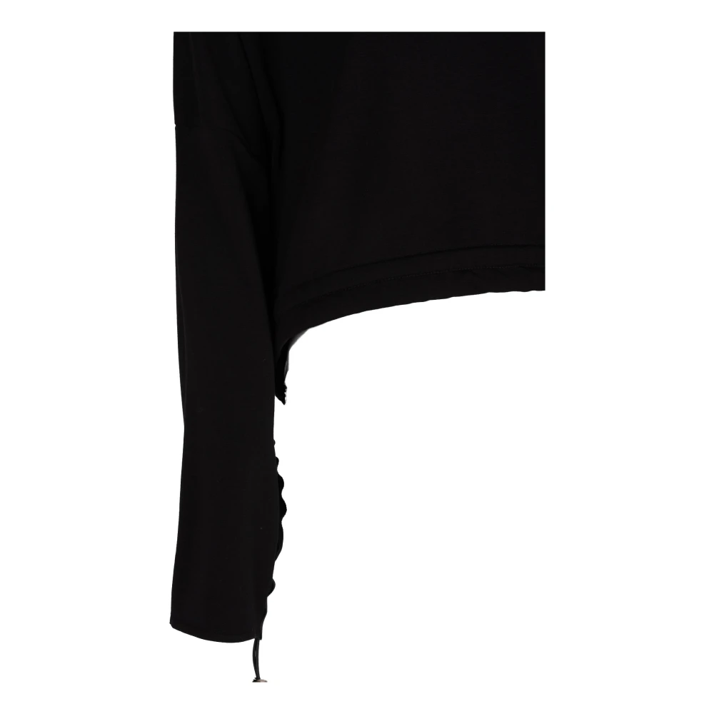 La Haine Inside Us Elegante ronde hals trui Black Dames