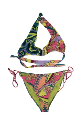 Bikini med volanger