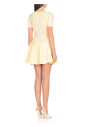 yellow-viscose-dress-with-crew-neck