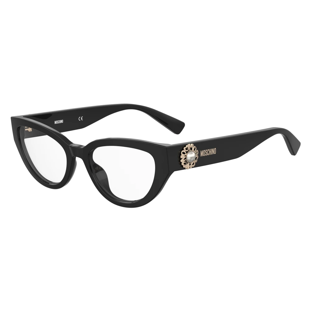 Moschino Zwarte zonnebril montuur Black Unisex