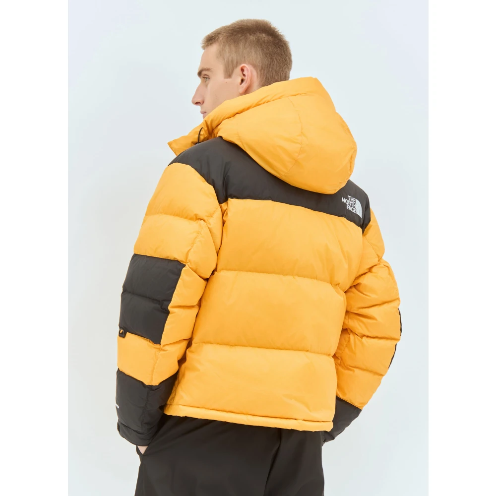 The North Face Baltoro Donsjas met Afneembare Capuchon Yellow Heren
