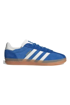 Blå Gazelle Sneakers med Vita Detaljer