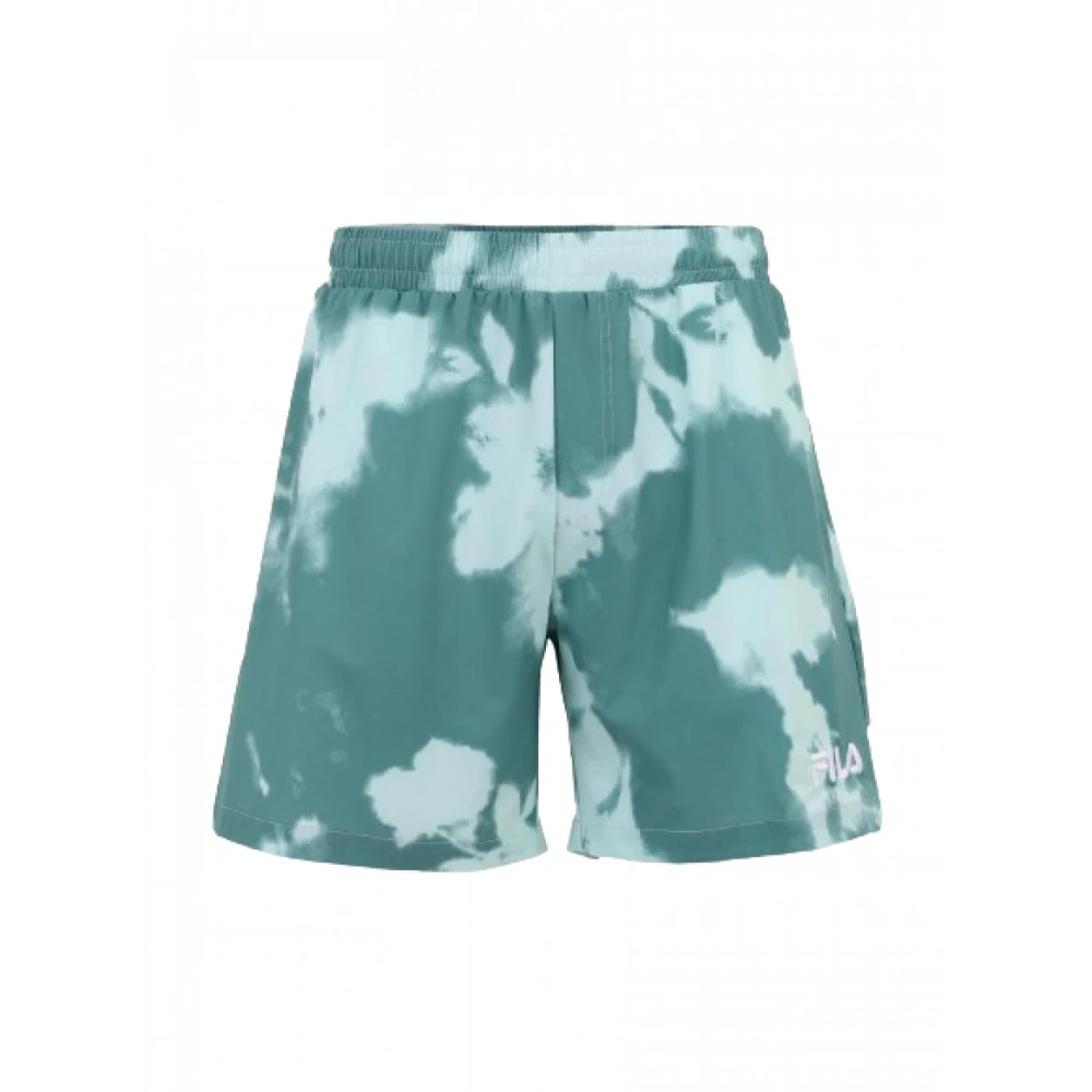 Fila Zwemkleding Polyester Print Elastische Band Green Heren