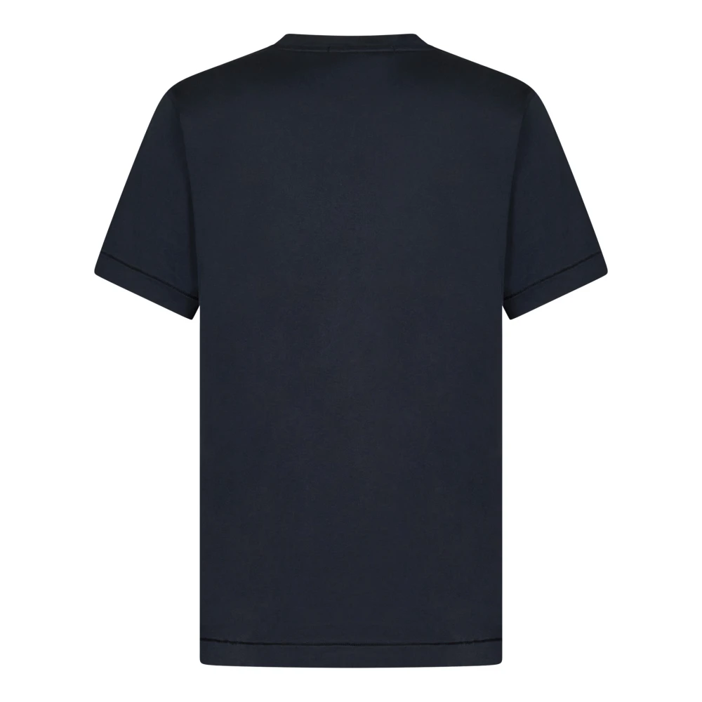Stone Island Blauwe T-shirt & Polo Combo Aw24 Blue Heren