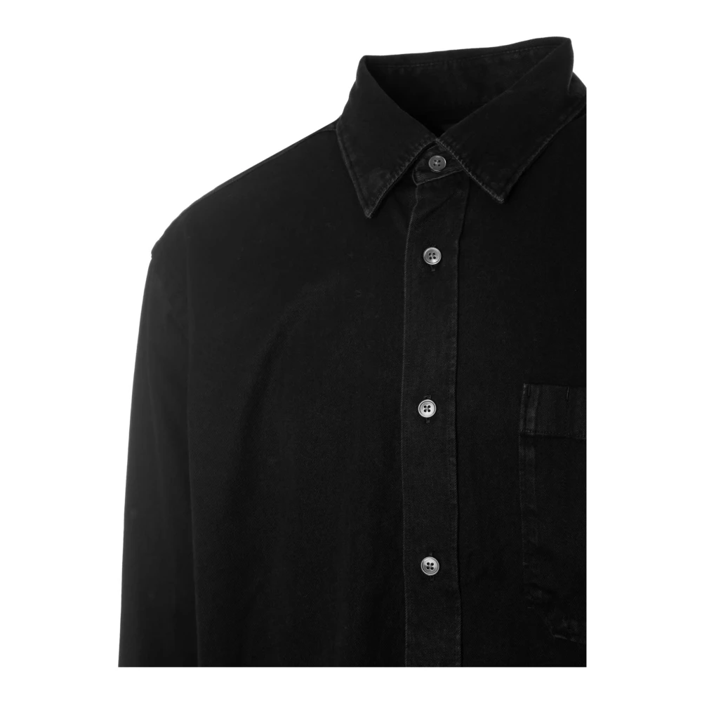 closed Formeel Legeroverhemd Black Heren