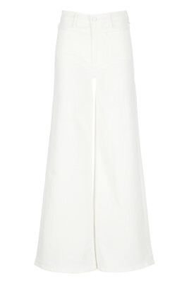 hvide-flare-jeans-i-bomuld-til-kvinder
