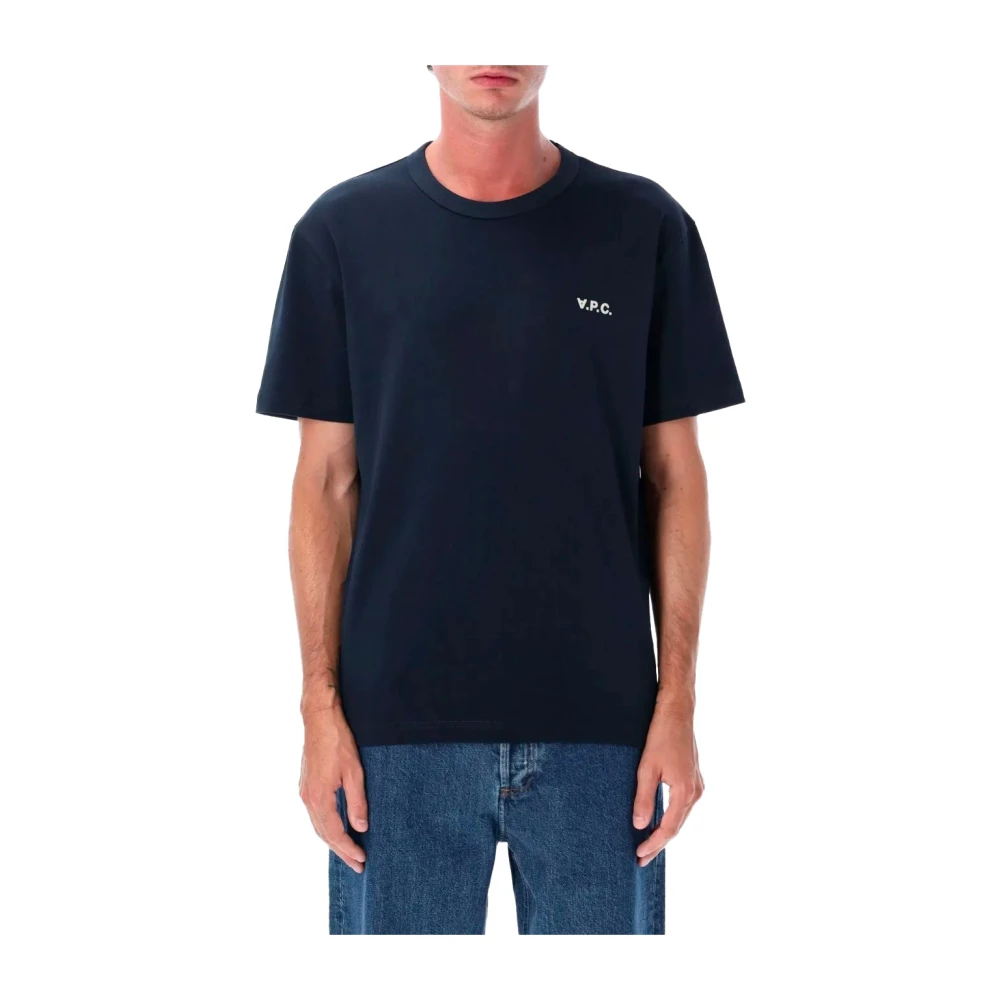 A.p.c. Uomo Blu Top, Xl, New,