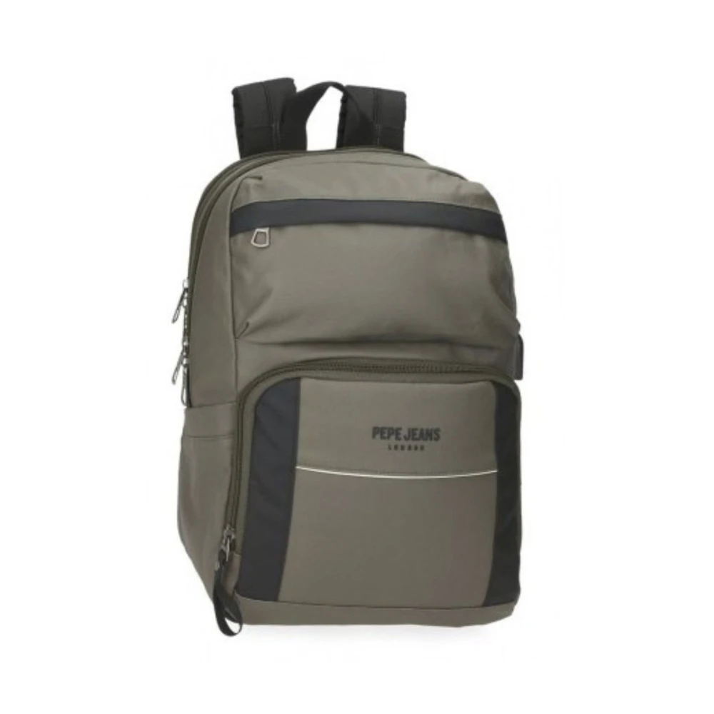 Pepe Jeans Dortmund Unisex Rugzak Green Unisex