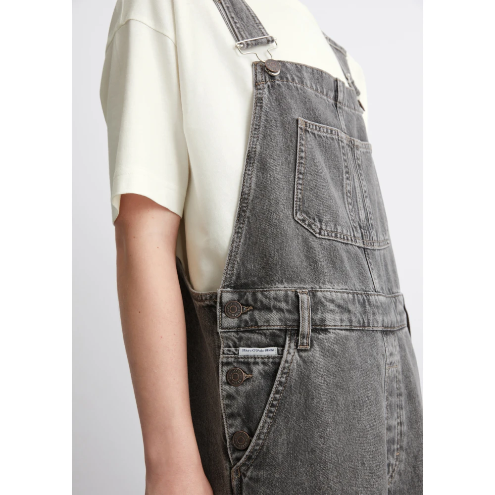 Marc O'Polo Barrel dungarees relaxed Gray Dames