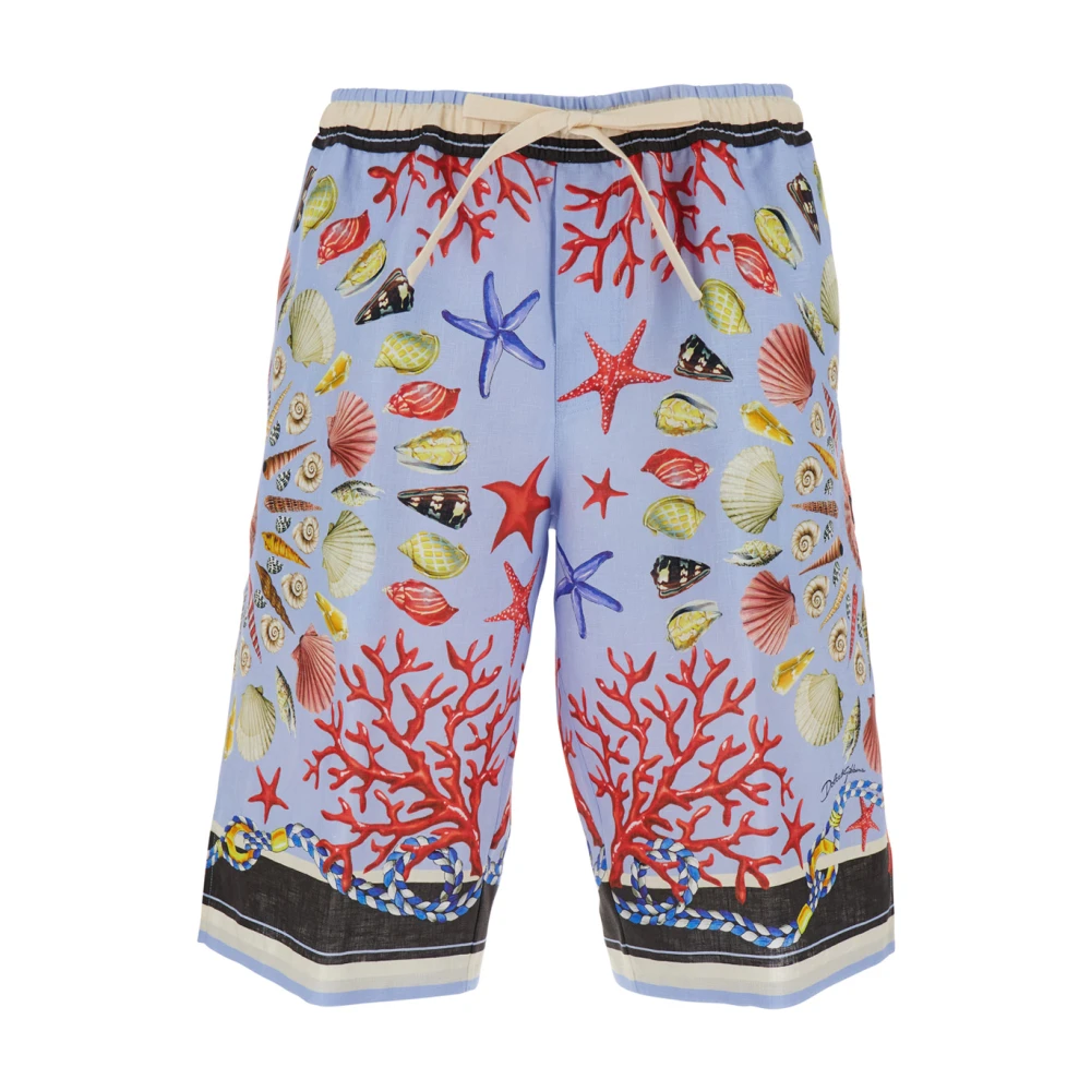 Dolce & Gabbana Uomo Multicolor Pantaloncini, E, M, New,