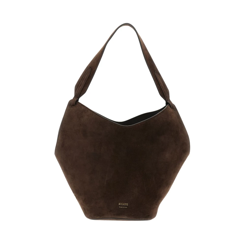 Khaite Women's Brown Shoulder Bags, One Size, Lotus Tote