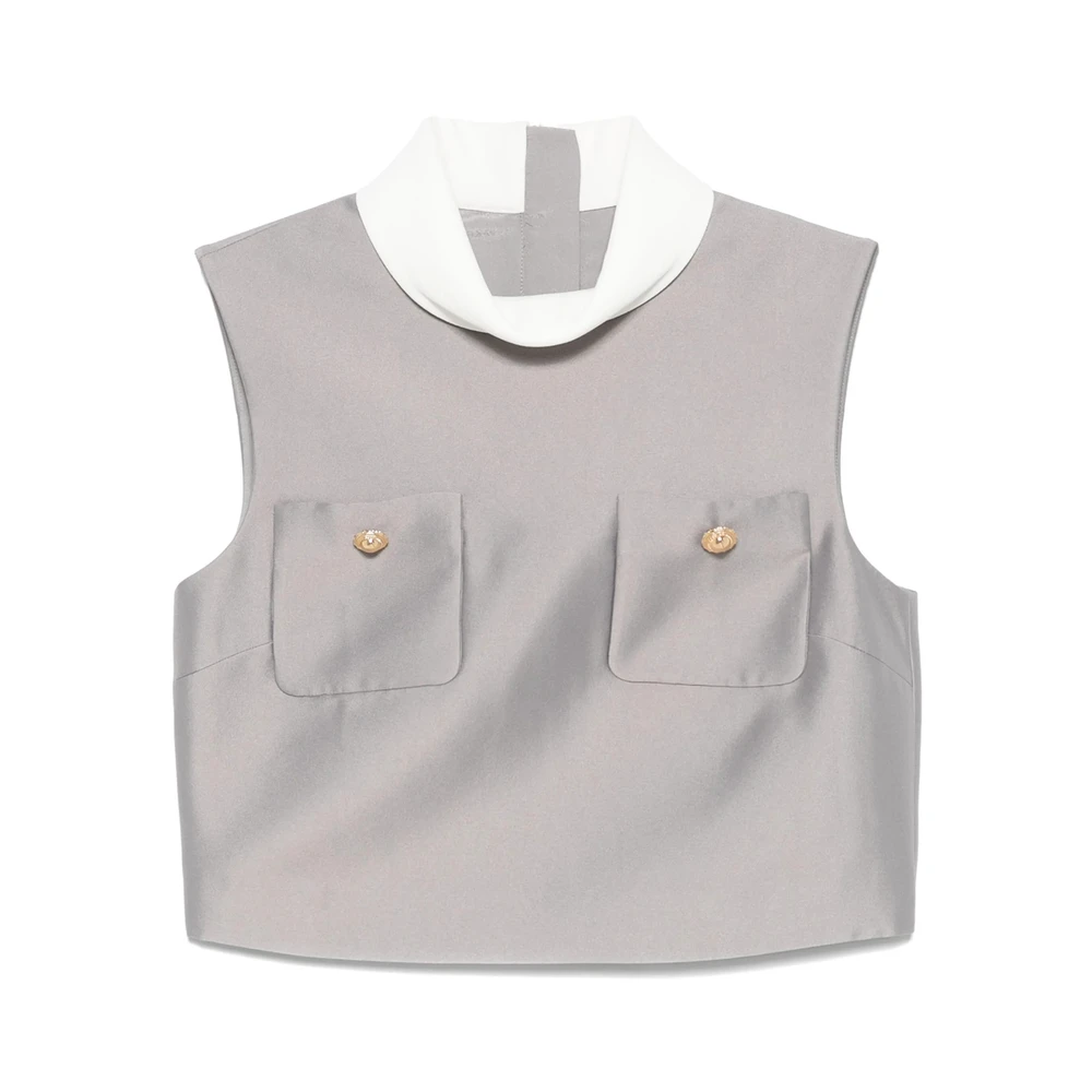Tops > Sleeveless Tops - - Self Portrait - Modalova