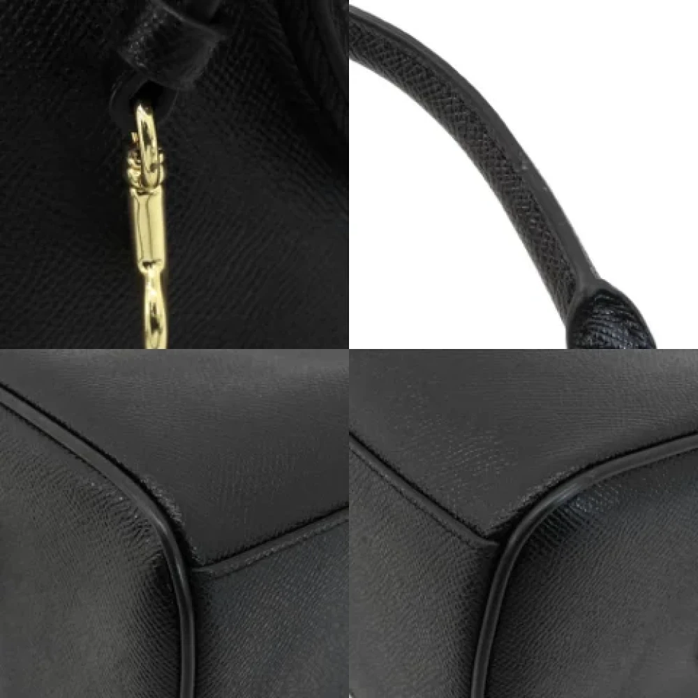 Coach Pre-owned Fabric handbags Black Dames
