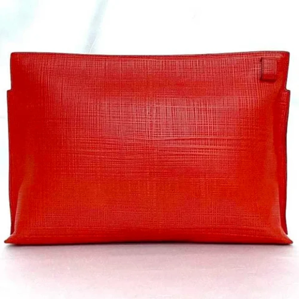Loewe Pre-owned Fabric handbags Red Dames