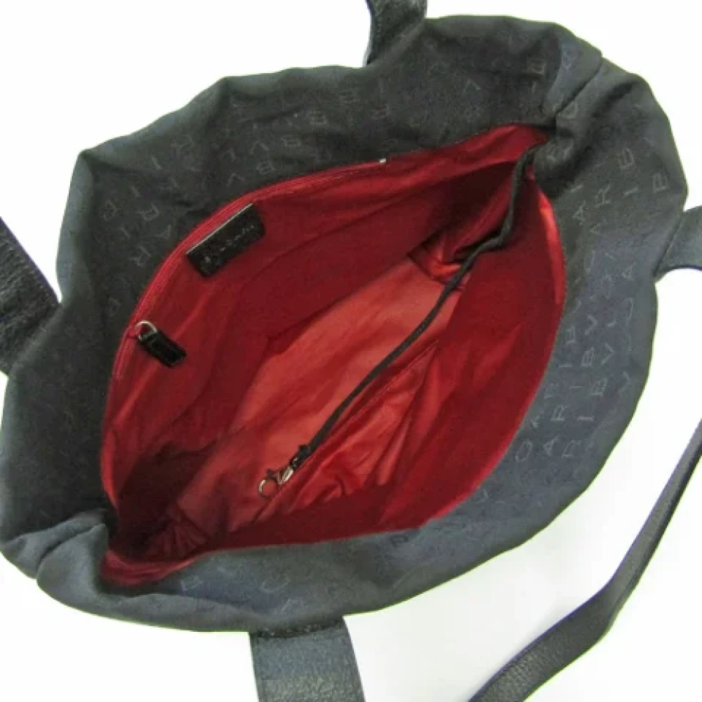 Bvlgari Vintage Pre-owned Leather totes Black Dames