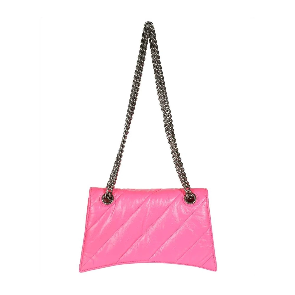Balenciaga Crush Small Chain Tas Pink Dames