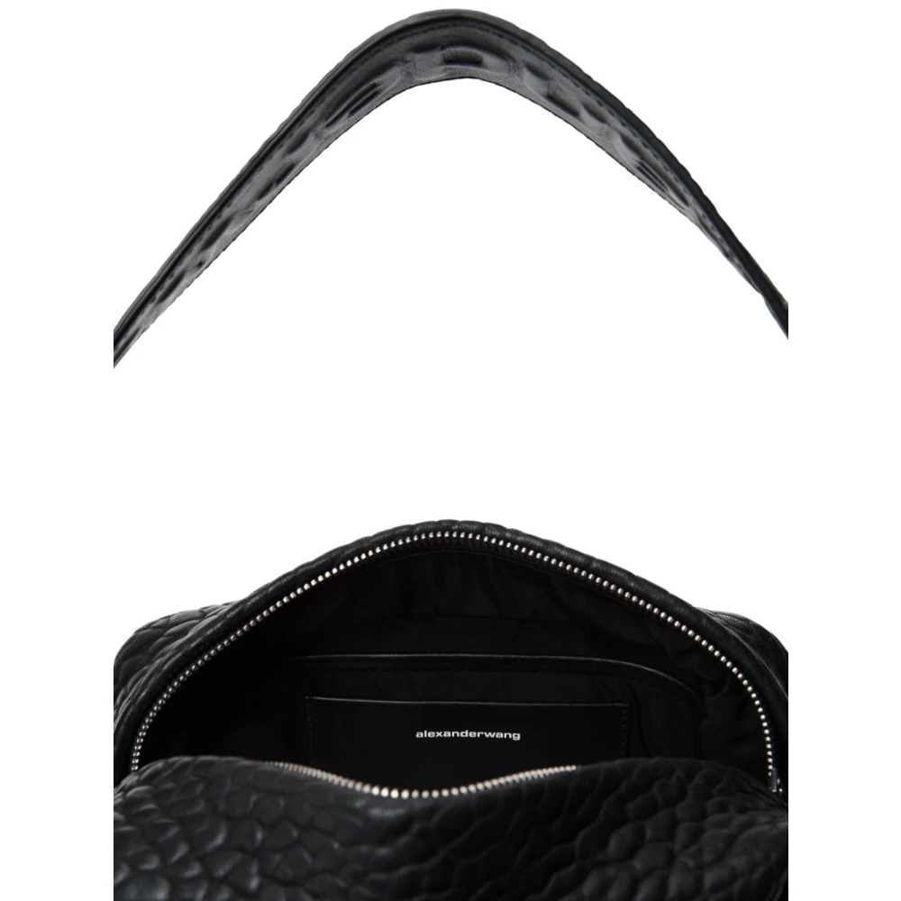 alexander wang Jet Black Lambskin Stud Tas Black Dames