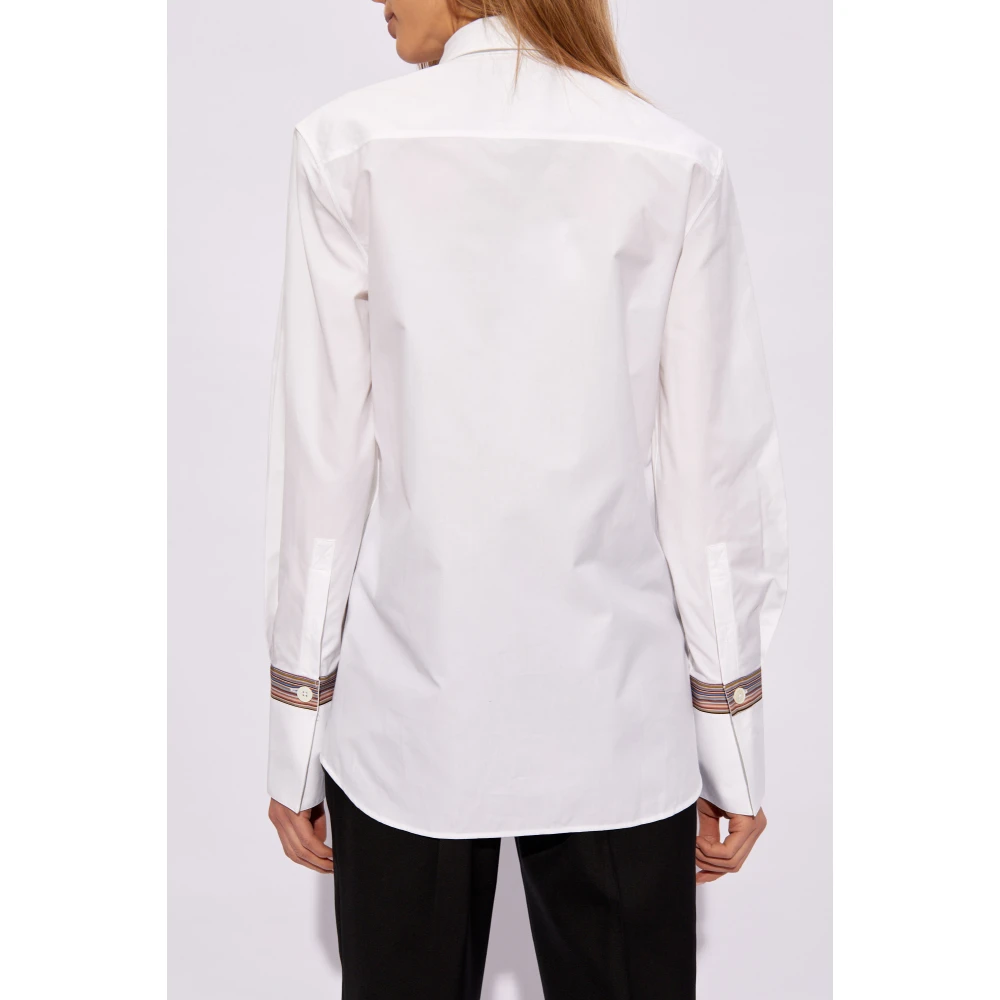 Paul Smith Katoenen overhemd White Dames