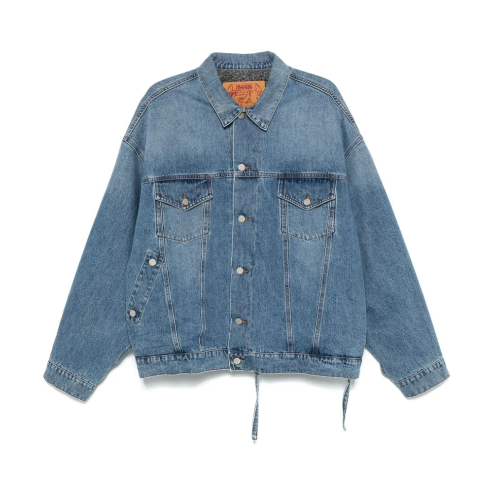Magliano Denim Klassieke Jas met Fleece Voering Blue Heren