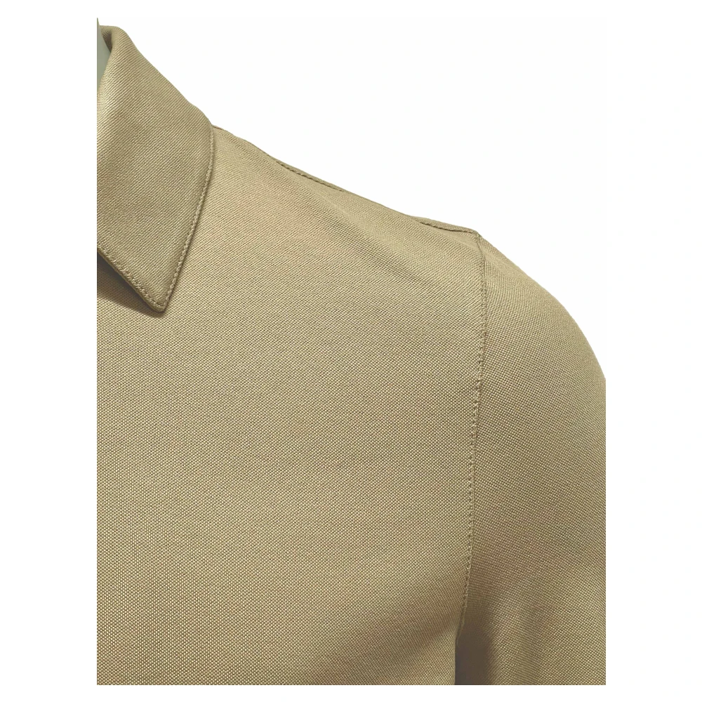 Circolo 1901 Wasbare Piquet Werkjas Zand Beige Heren