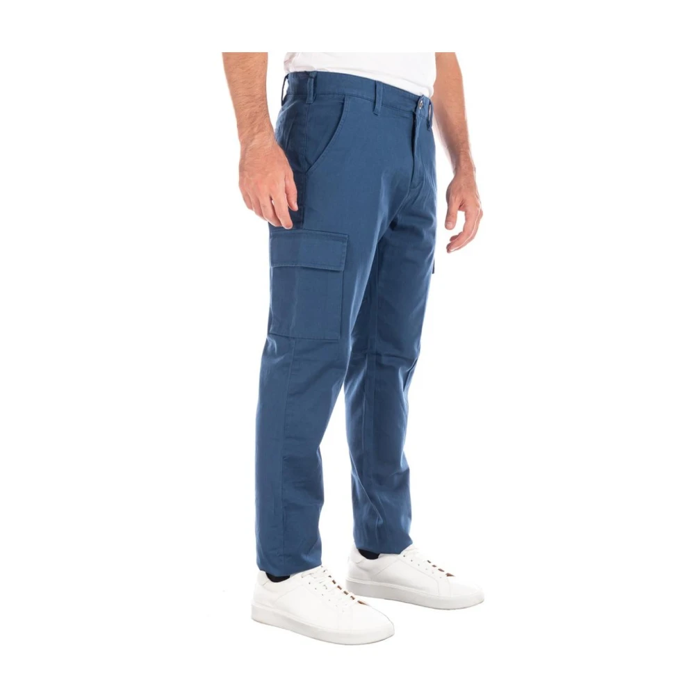 Harmont & Blaine Cargo Broek Casual Stijl Blue Heren
