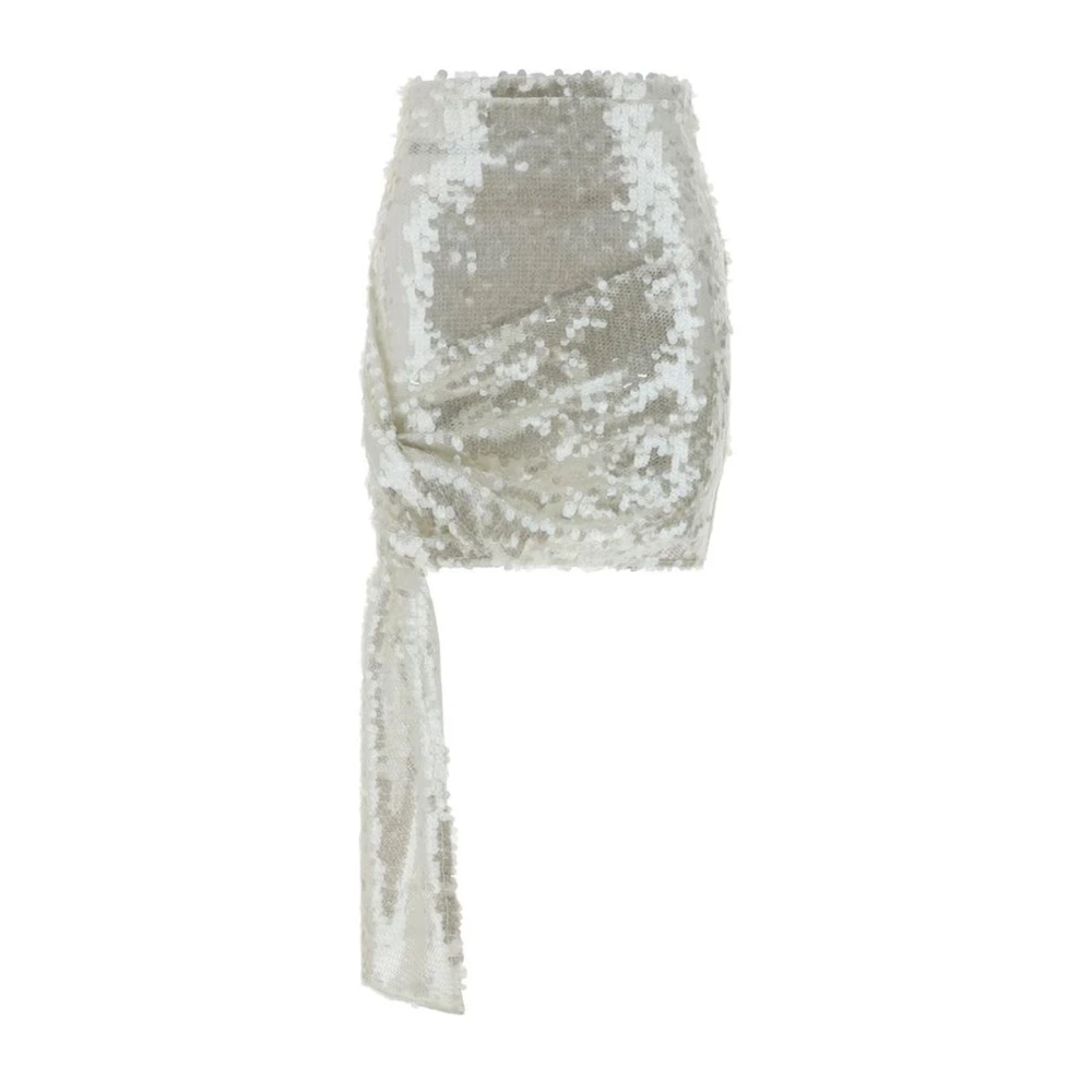 Coperni Paillet Mini Rok met Zijrits Gray Dames