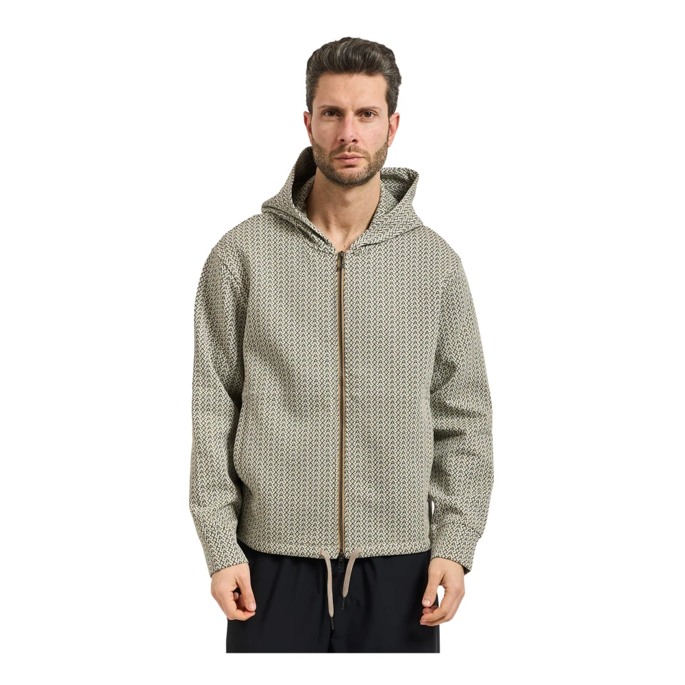 Armani Exchange Hombre Beige Sudaderas, Talla: S