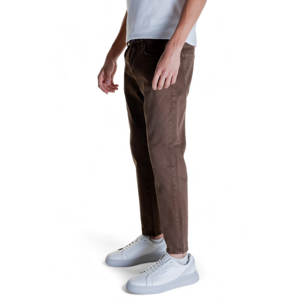 Antony Morato Vintage Enkel Jeans voor Mannen Brown Heren