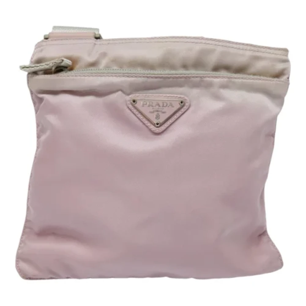 Prada Vintage Pre-owned Fabric prada-bags Pink Dames