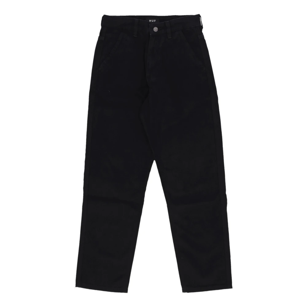 HUF Zwarte Denim Fietser Jeans Black Heren