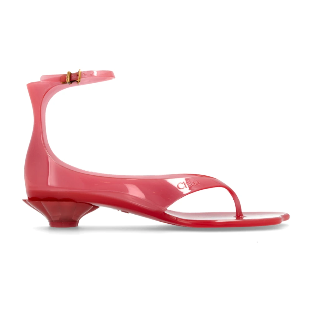 Chloe Donna Chloé Sandali Infradito Jelly In Tpu Rosa Eu Taglia 39- Mytheresa - Immagine 4