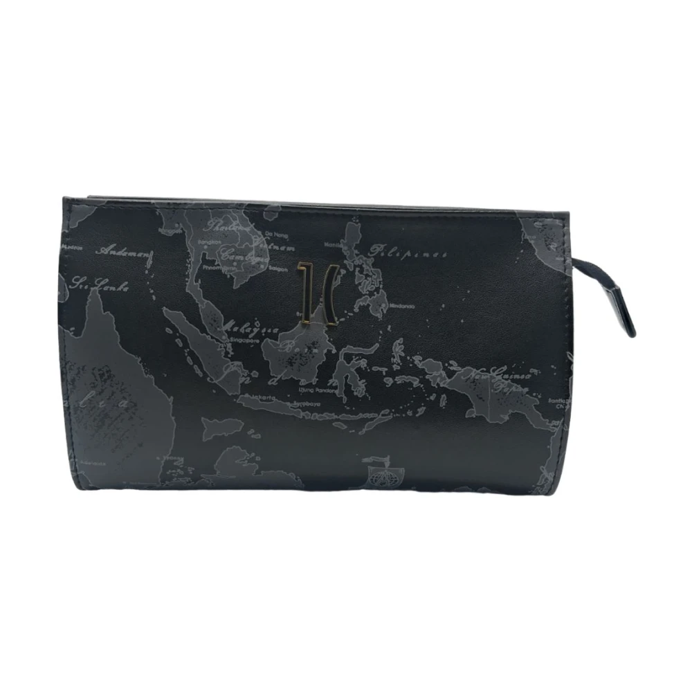 Alviero Martini 1a Classe Geo Pochette Clutch Tas Black Dames