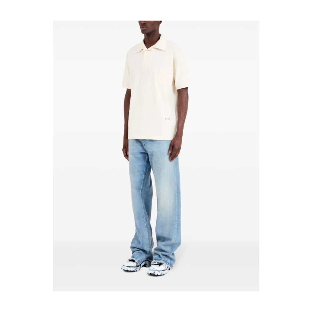 Maison Margiela Beige T-shirts en Polos Beige Heren