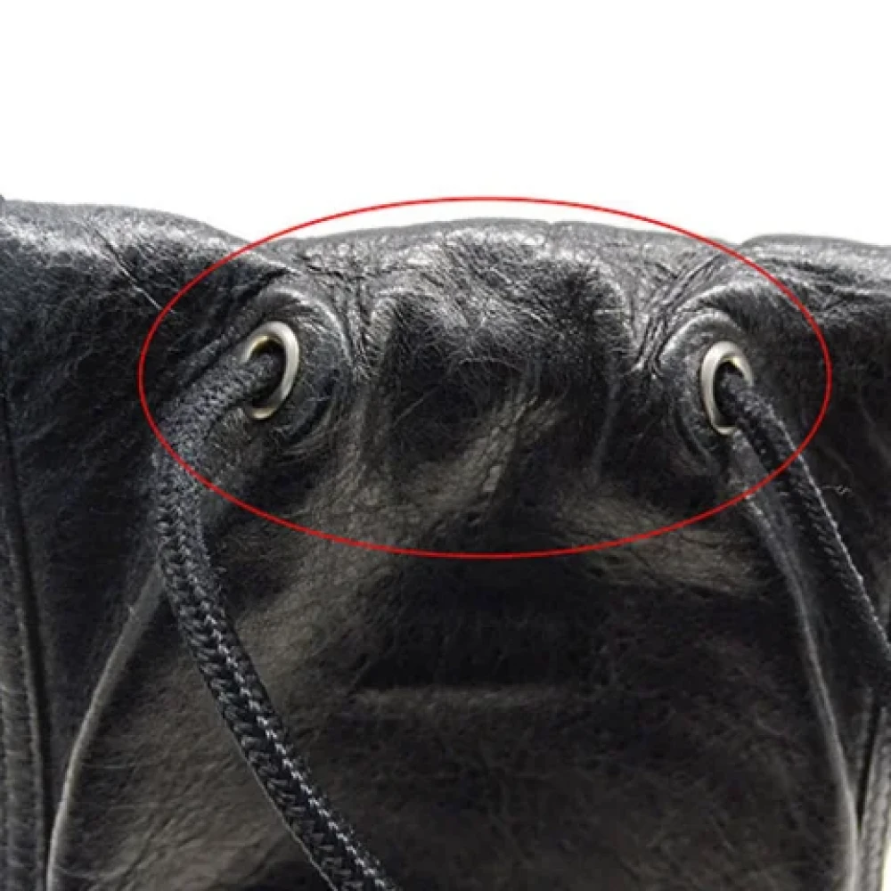 Balenciaga Vintage Pre-owned Leather balenciaga-bags Black Dames