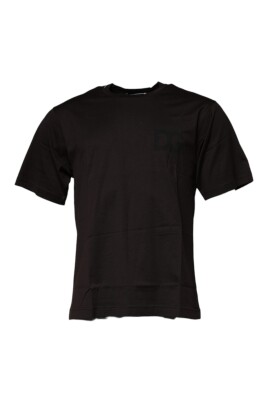 dark-brown-logo-cotton-crew-neck-t-shirt