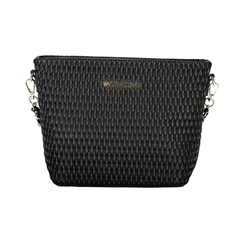 Valentino Women's Black Quilted Crossbody Bag - Cross Body Bags - One Size - Bags
