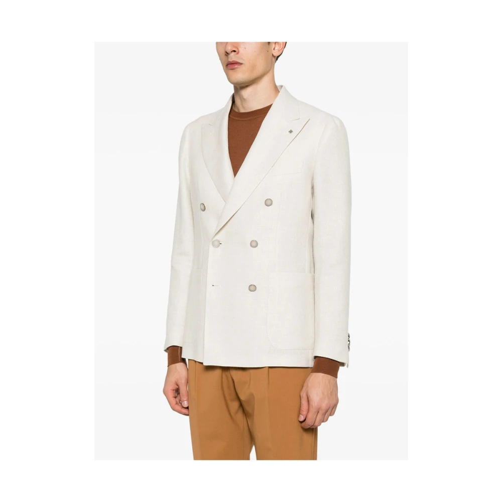 Tagliatore Jas White Heren