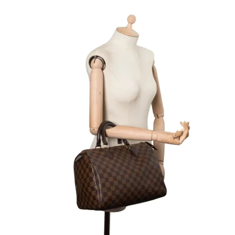 Louis Vuitton Vintage Pre-owned Canvas handbags Brown Dames