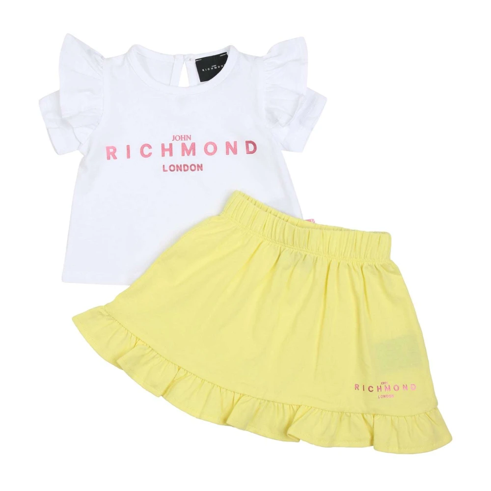 John Richmond Volang T-shirt och Kjol Set Multicolor, Flicka