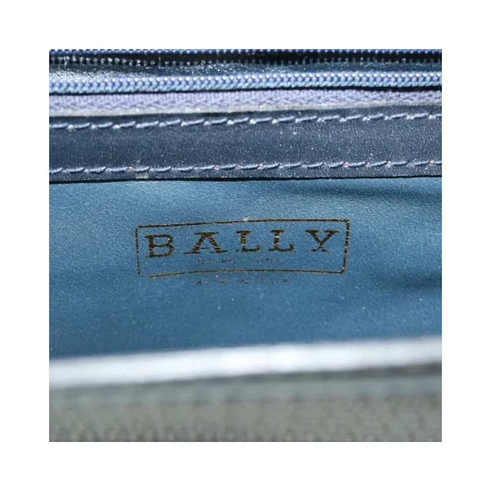 Bally Pre-owned Leather handbags Gray Dames