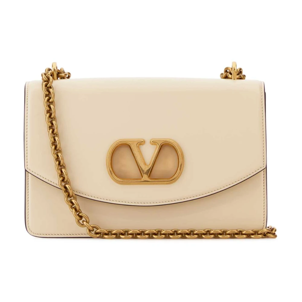 Valentino Garavani Women's Beige Vain Shoulder Bag