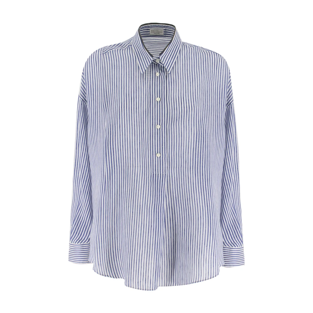 Blouses & Shirts > Shirts - - Brunello Cucinelli - Modalova