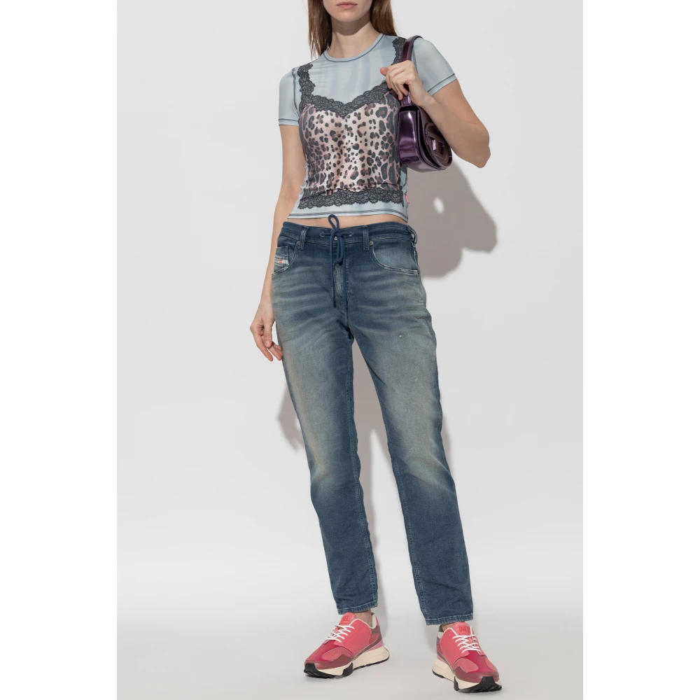 Diesel Jeans 2034 D-Krailey-B Jogg Blue Dames