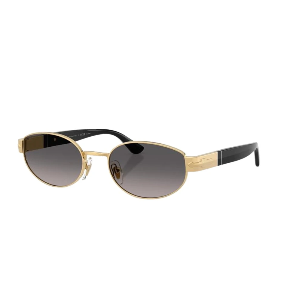 Persol , Gold Polarized Sunglasses Polarized Gradient Grey lenses, PO1024S 515/M3, Mojo Glasses - Image 3