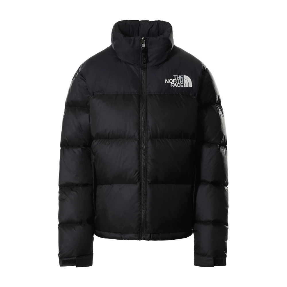 The North Face Retro Nuptse Zwarte Pufferjas Black Dames