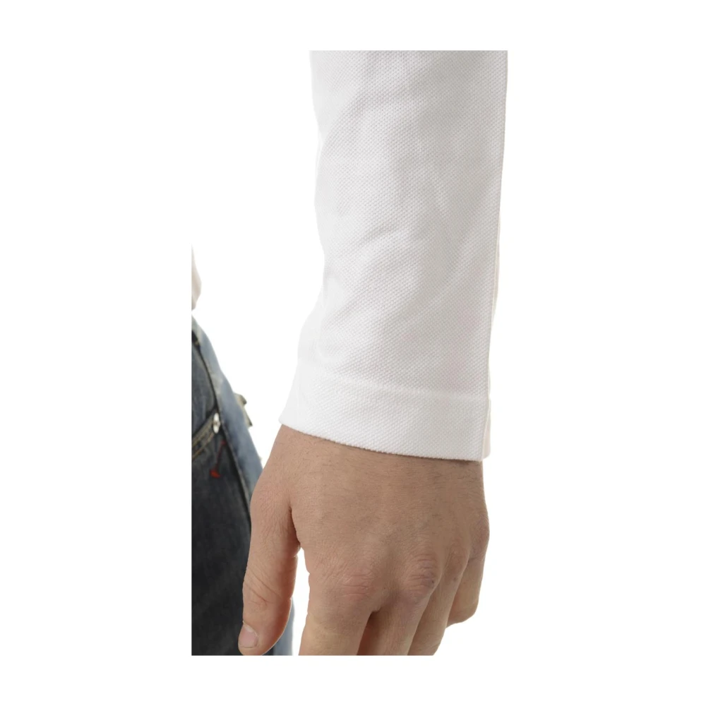 Emporio Armani EA7 Klassieke Polo Shirt voor Mannen White Heren