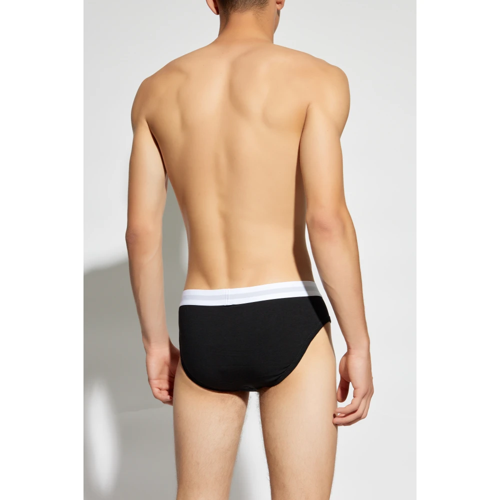 Dsquared2 Logo briefs Black Heren
